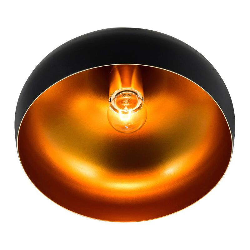 Dynamic 1 Light Down Pendant With Black Finish