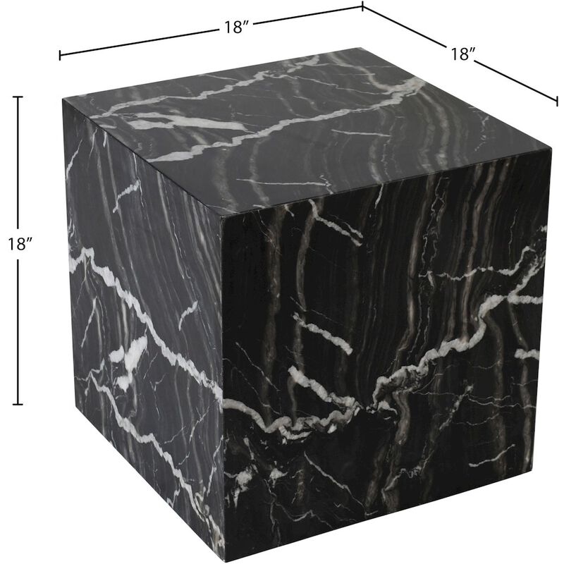 Meridian Furniture Bolzano Black End Table