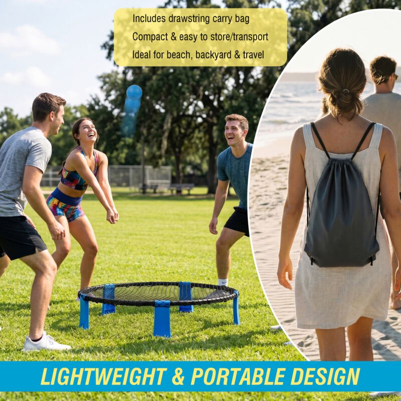 Potlut Portable Roundnet Sports Game Set image number 2