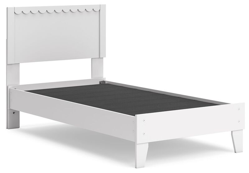 Twin Panel Platform Bed