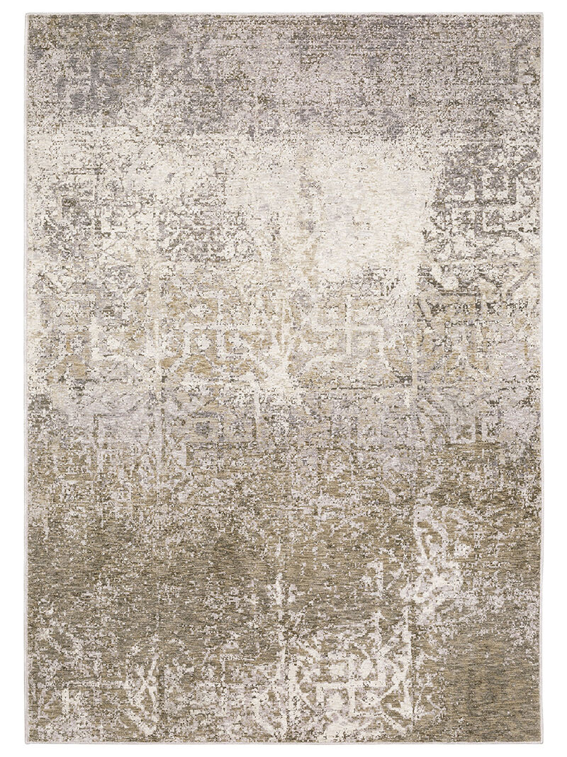 Nebulous 5'3" x 7'6" Beige Rug image number 0
