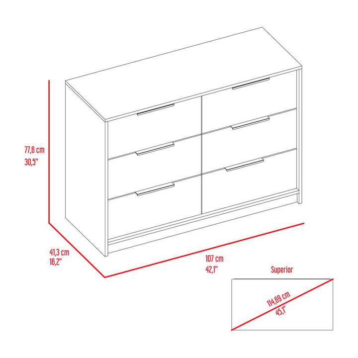 FM FURNITURE LLC Marion Slide And Pull Dresser