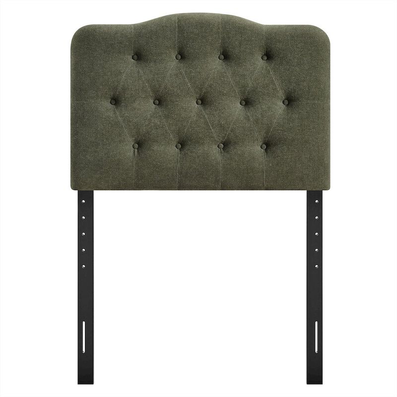 Annabel Premium Linen Blend Twin Headboard image number 3