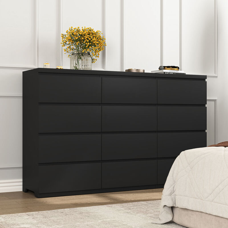 Flemwu 12 Drawers Double Dresser image number 5