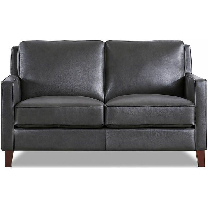 Ashby Top Grain Leather Loveseat