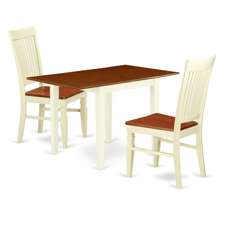 Dining Room Set Buttermilk & Cherry