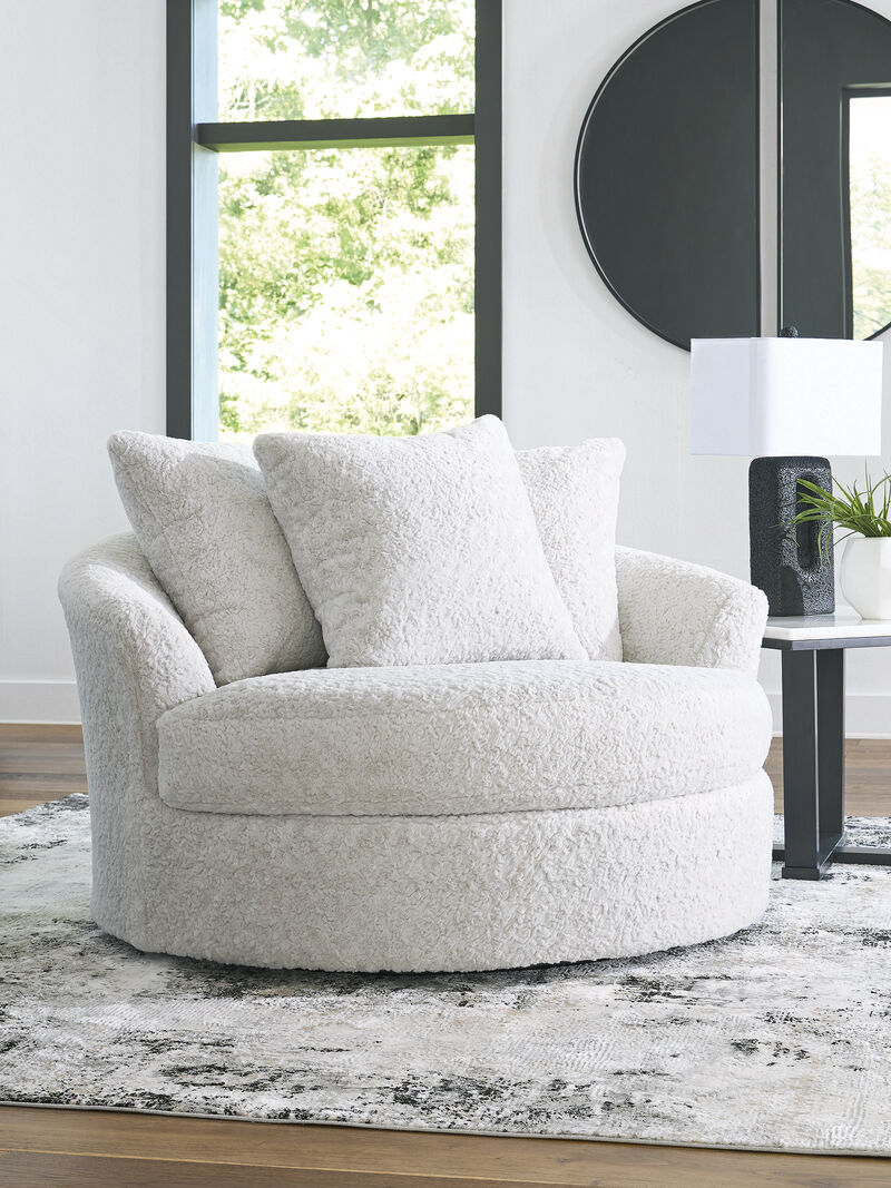 Snodoodle Oversized Swivel Accent Chair image number 1