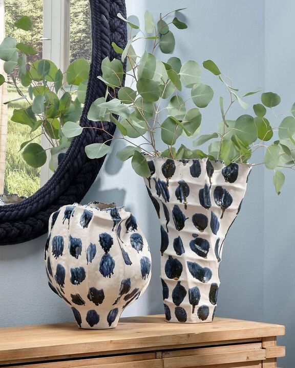Monet Wide Ceramic Vase