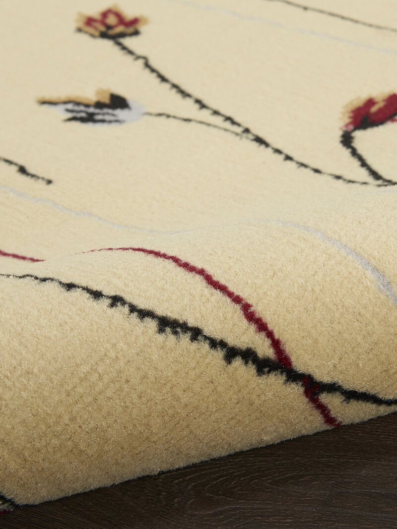 Grafix GRF15 Cream 2'3" x 7'6" Rug