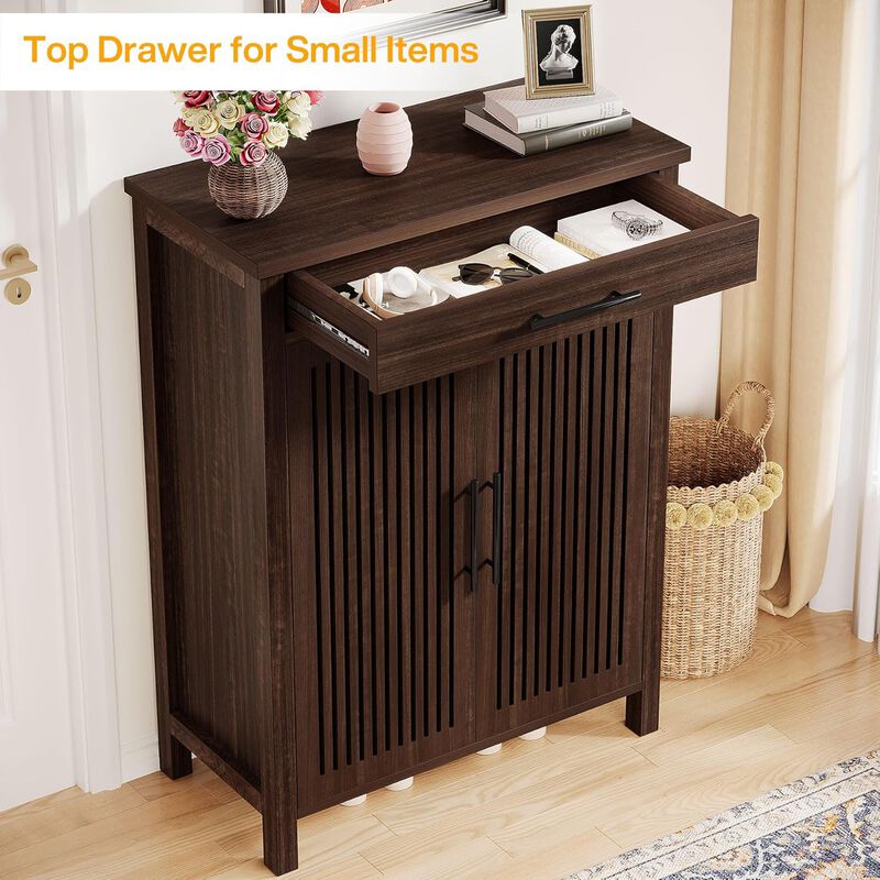Shoe Storage Organizer with Large Capacity and Durable Design With 1 Drawer image number 5