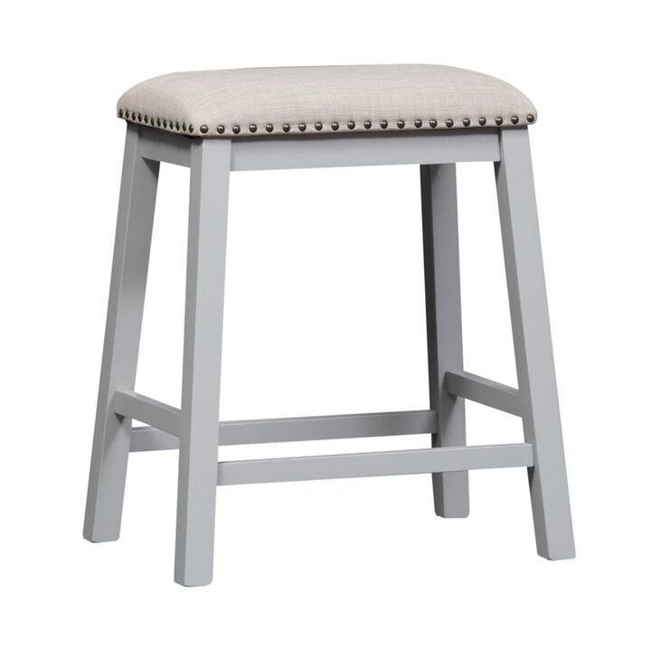 Liberty Furniture Brook Creek 5 Piece Counter Set in Gray