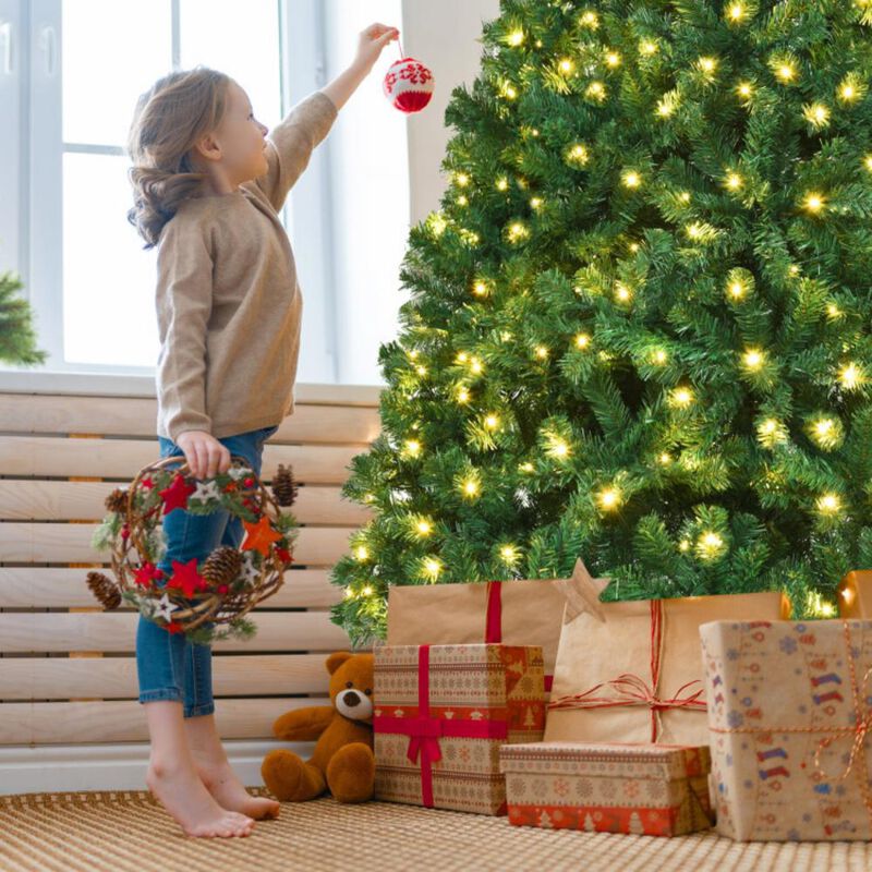 Artificial Christmas Tree with LED Lights