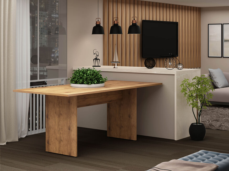 Nomad Brown Dining Table