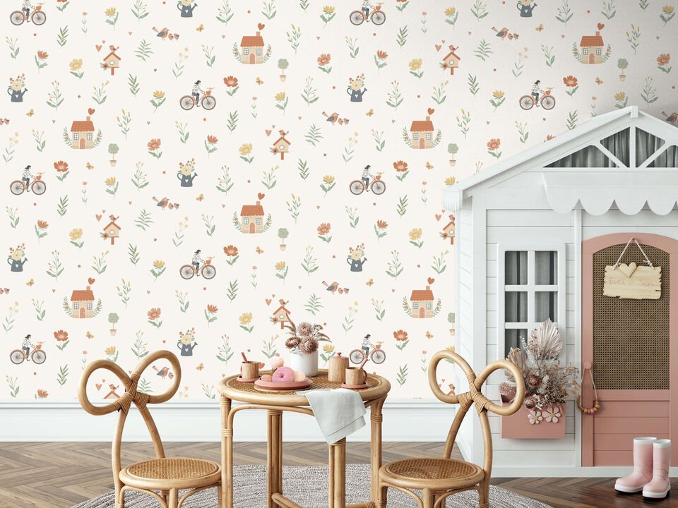 Cottage Song Wallpaper
