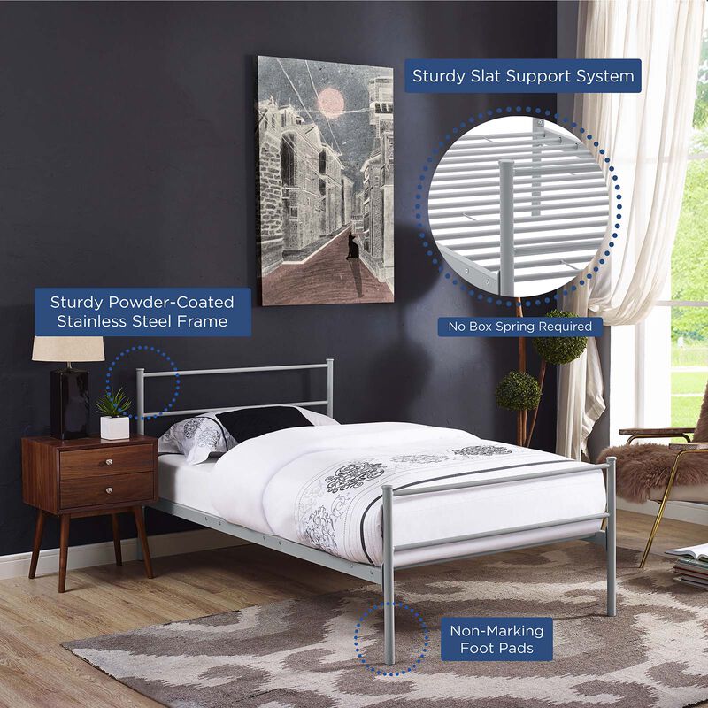 Modway - Alina Twin Platform Bed Frame image number 5