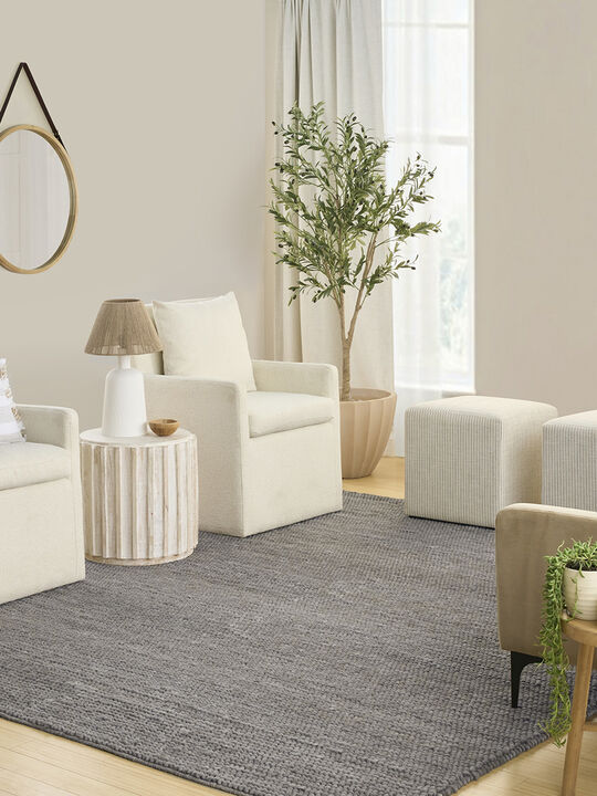 Pure Knots KNT01 Gray 9'9" x 13'9" Rug