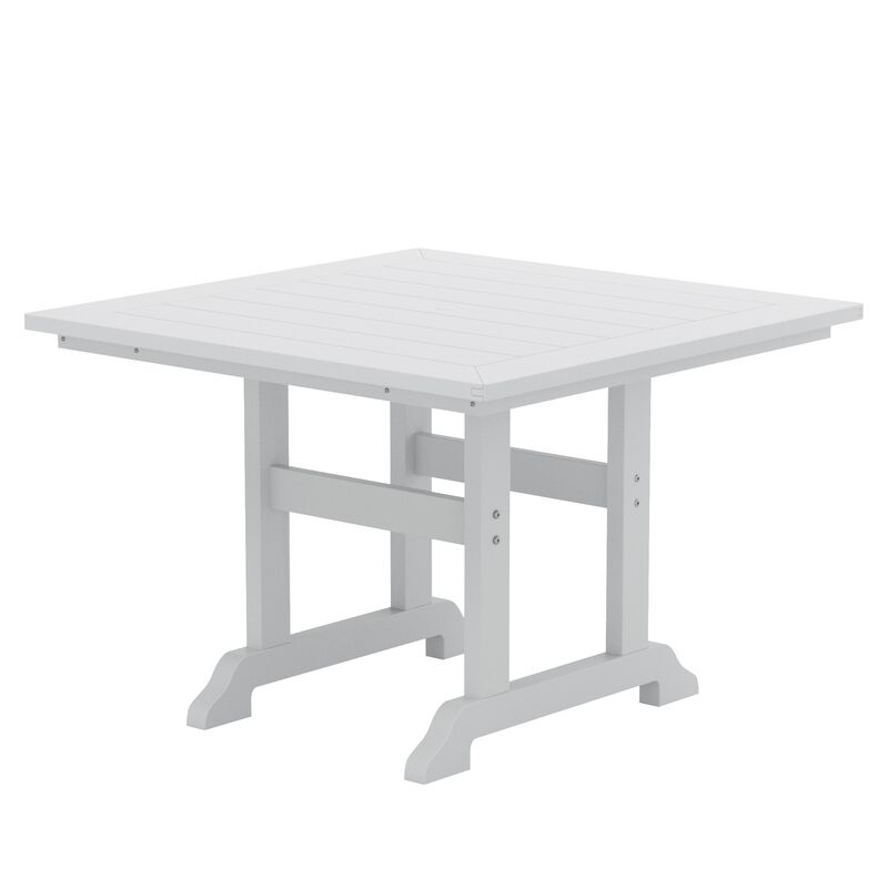 WestinTrends 43" Square Outdoor Patio Dining Table