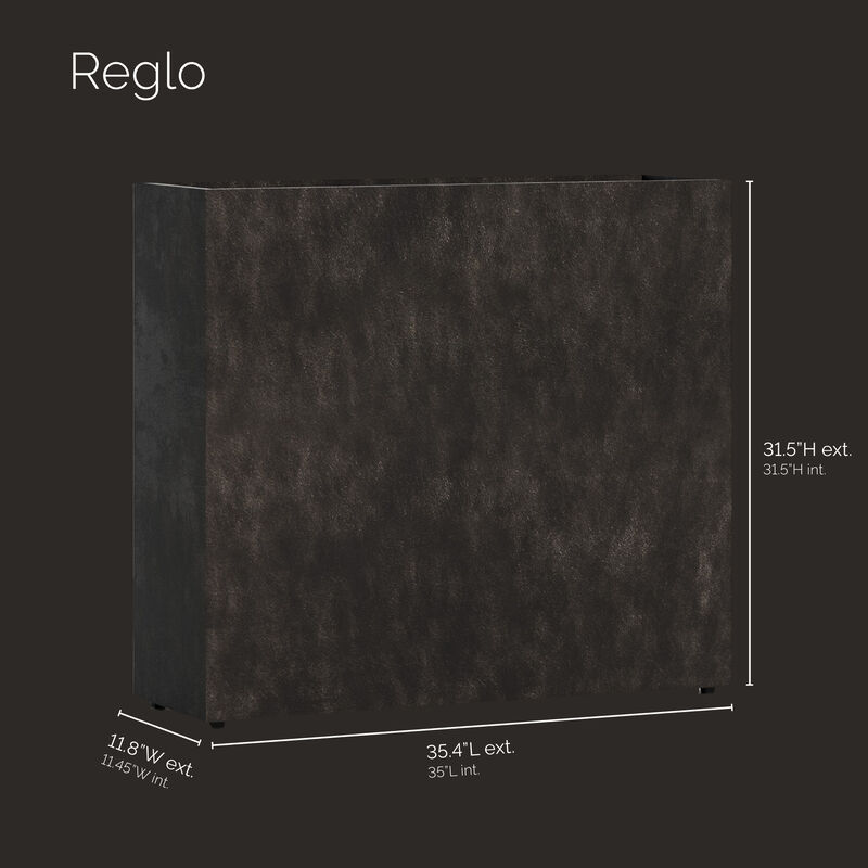 COSAPOTS Reglo Modular Rectangle Planter.