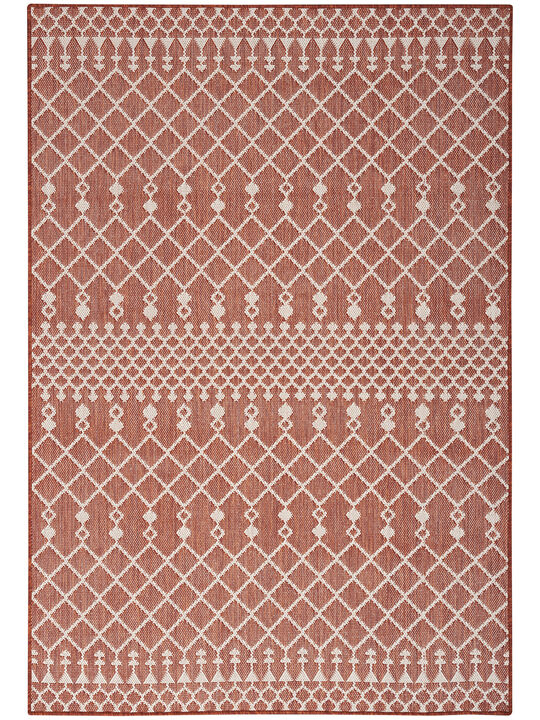 Positano POS02 Terracotta 4' x 6' Rug