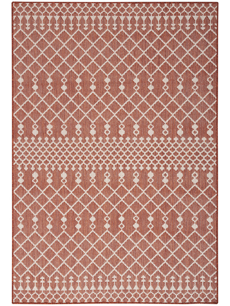 Positano POS02 Terracotta 4' x 6' Rug