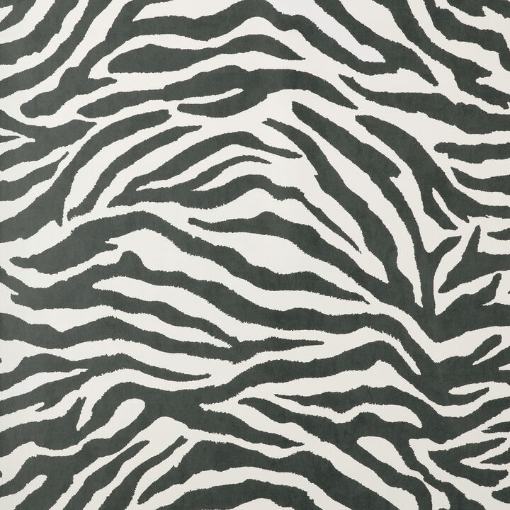 Shoshana Black Modern Zebra Wallpaper (Set of 2)