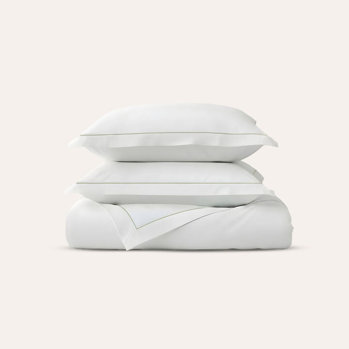 Serene 3-Piece Organic Cotton Duvet Cover Set