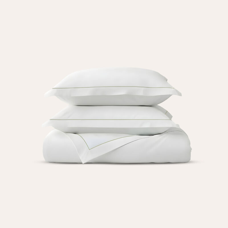 Serene 3-Piece Organic Cotton Duvet Cover Set image number 0