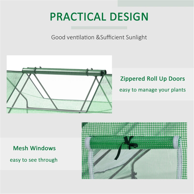 Weather-Resistant Mini Greenhouse for Plant Growth