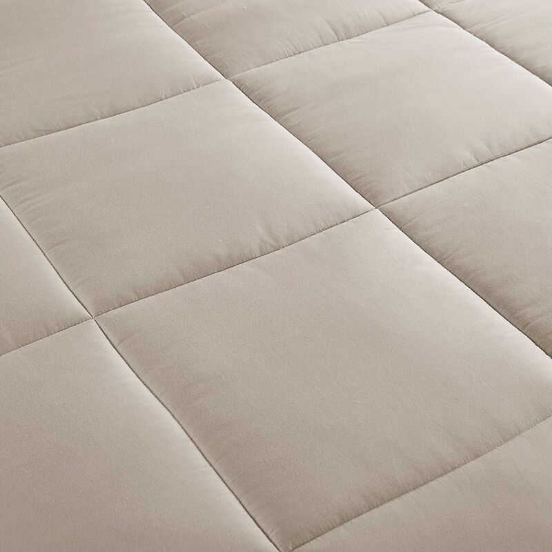 Gracie Mills Monica 300 Thread Count Cotton Shell Luxury Down Alternative Comforter