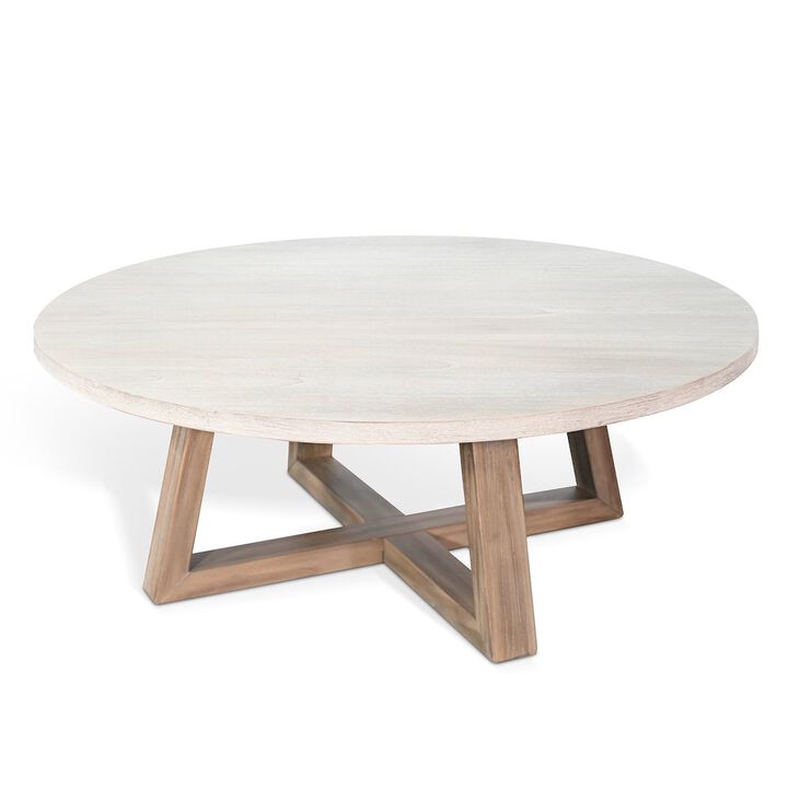 Sunny Designs Rowan Round Coffee Table