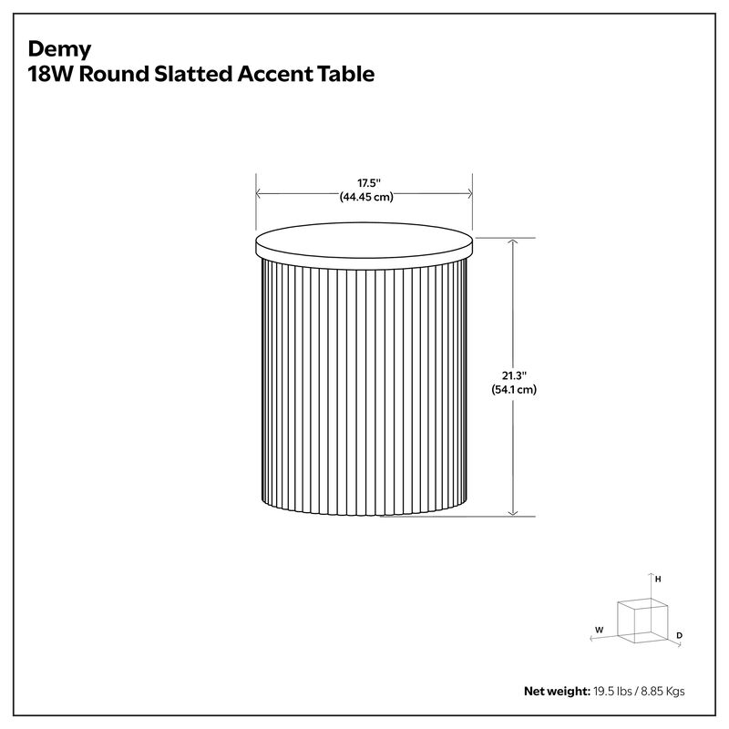 Simpli Home Demy Accent Table image number 8