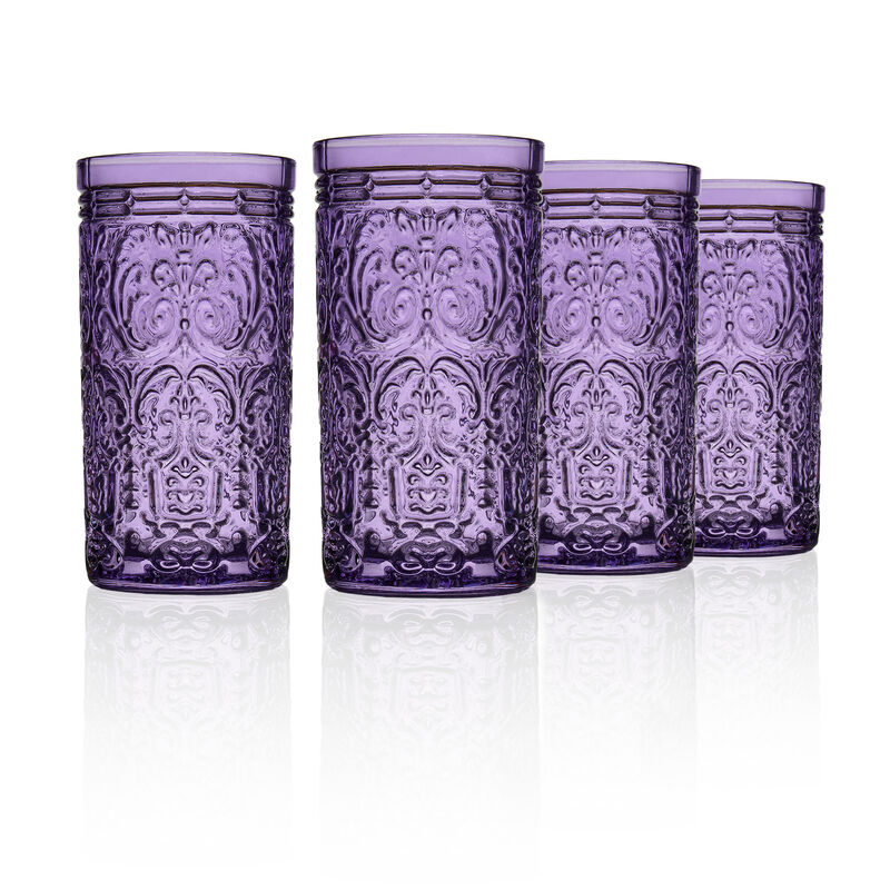 Jax Grape Highball, Set of 4
