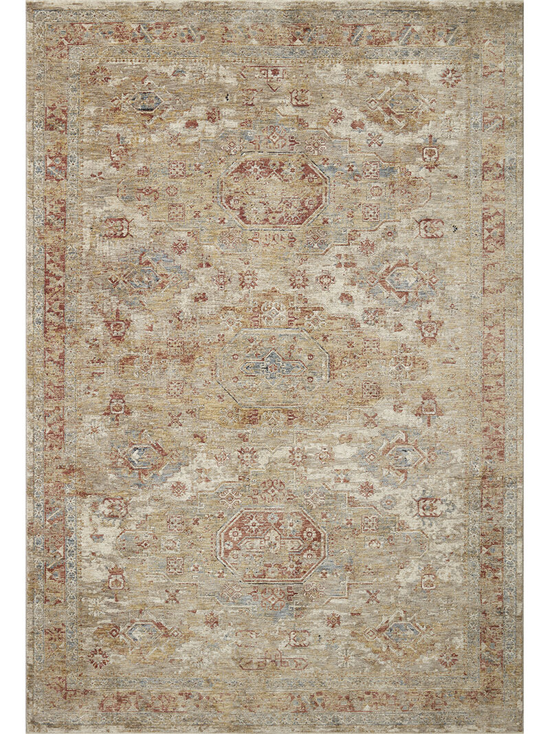 Gaia GAA02 Gold/Taupe 7'10" x 10'2" Rug