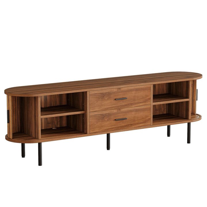 Tribesigns 70" TV Stand Media Console with Storage
