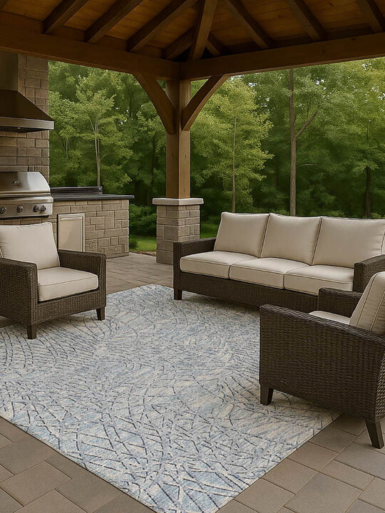 Winslow WL2 Indigo 9' x 12' Rug