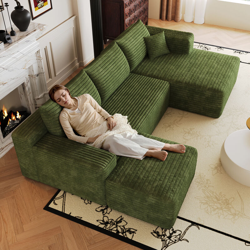 Jamzur Cloud Sectional Sofa image number 5