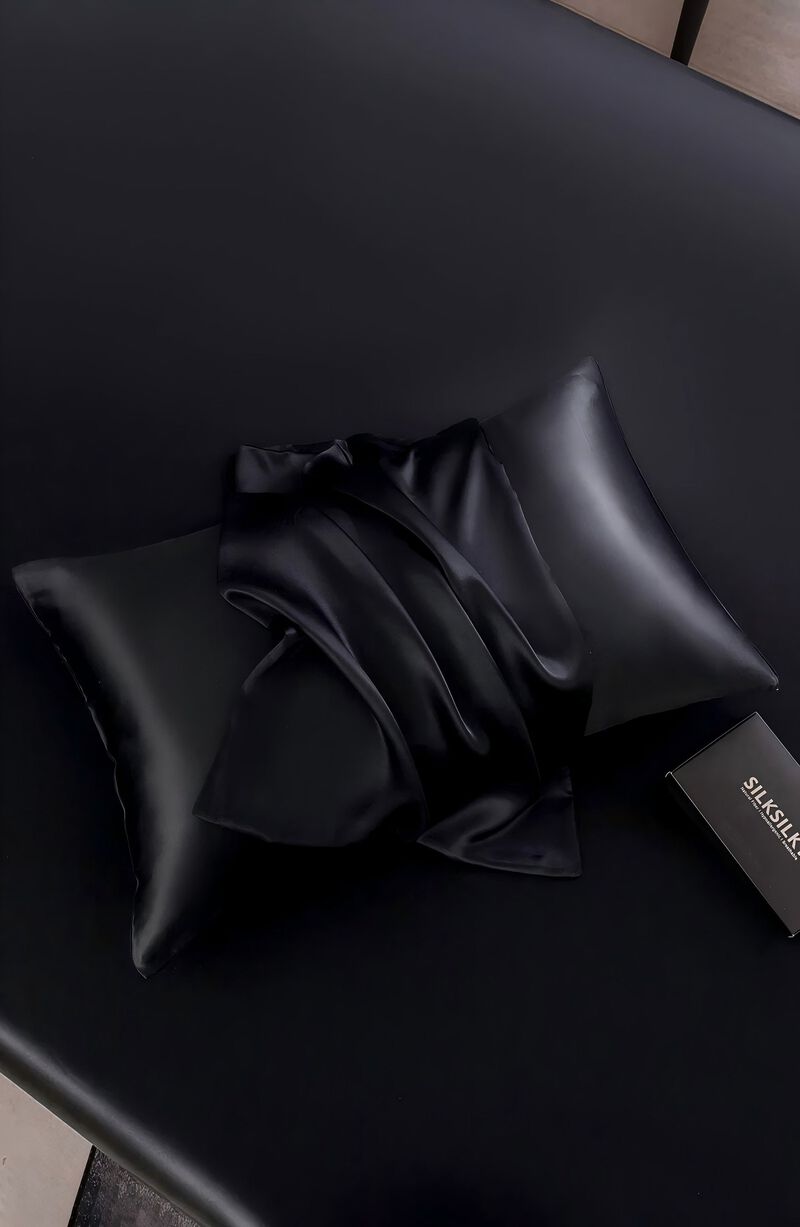 22Momme Mulberry Silk Hidden&nbsp;Zipper Pillowcase