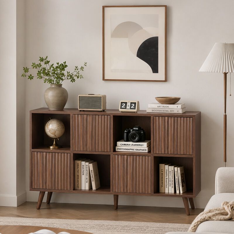 Salpra Bookcase 8 Cube Storage Organizer image number 2