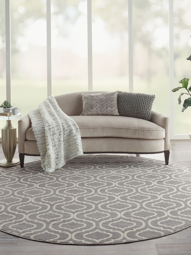 Jubilant JUB19 Gray 8'6" x 12' Rug