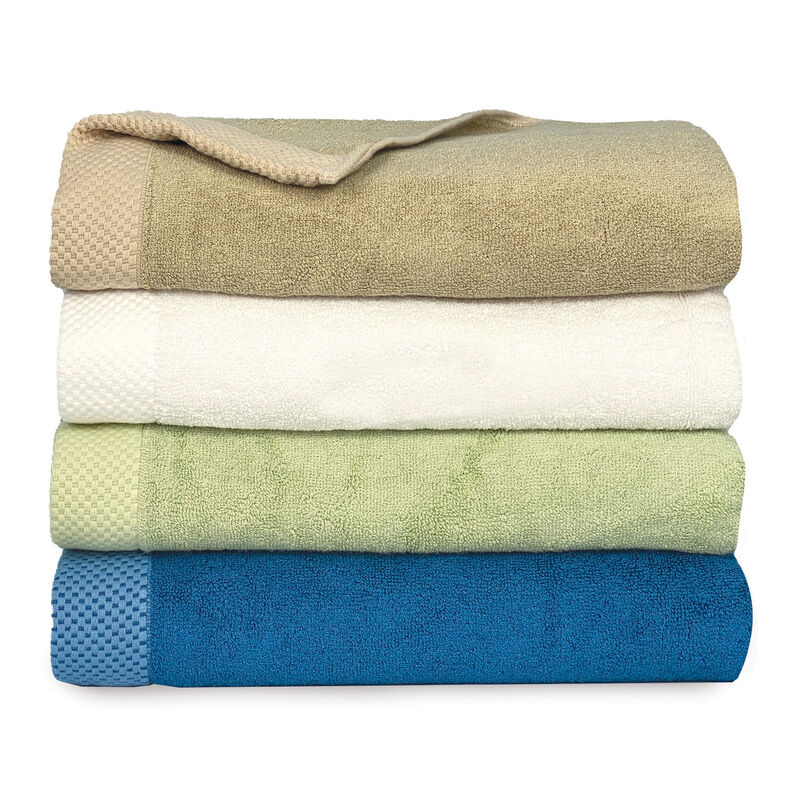 Bedvoyage Rayon Viscose Bamboo Luxury Towels - Set of 2 Bath Towels, 2 Hand Towels and 4 Washcloths