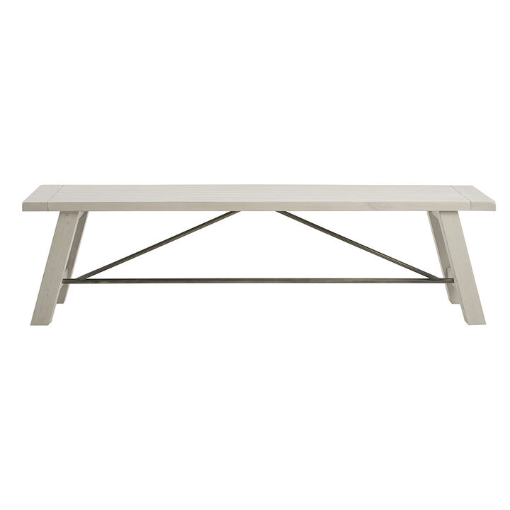 Gracie Mills Harold Solid Wood Dining Bench