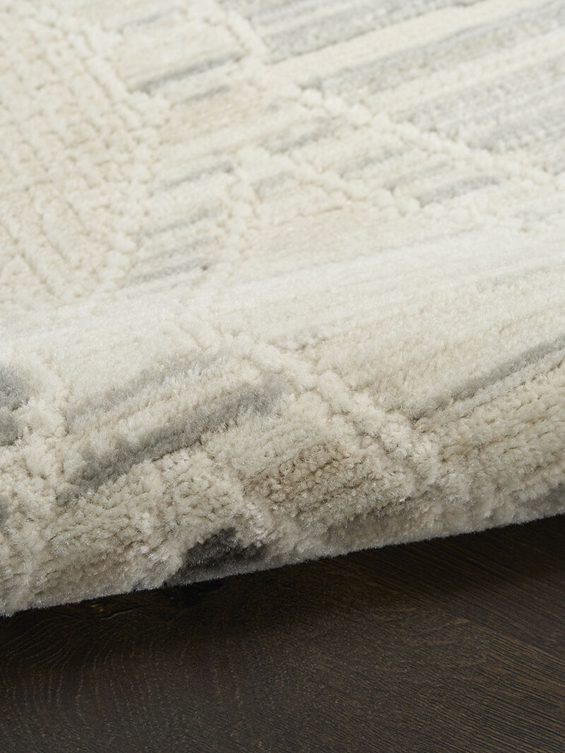 Serenity Home SRH08 Beige/Gray 3'11" x 5'11" Rug