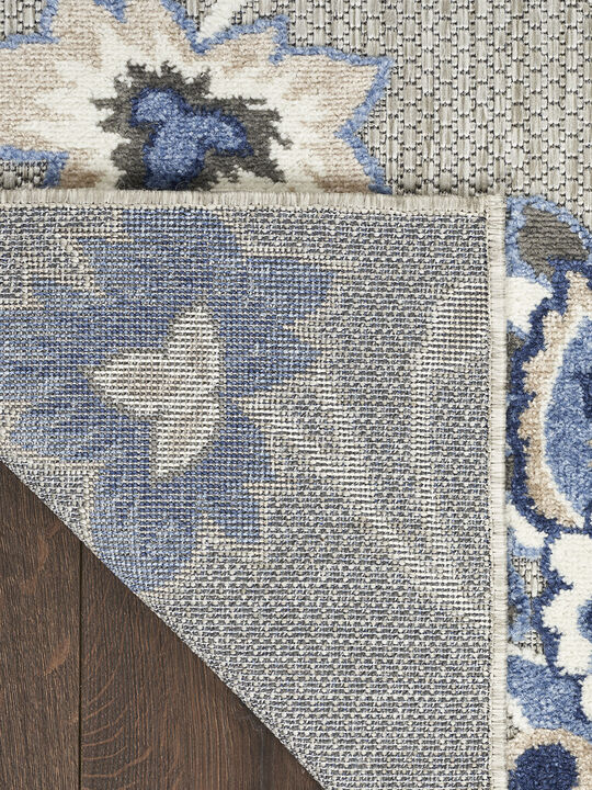 Aloha ALH31 Blue/Gray 6' x 9' Rug