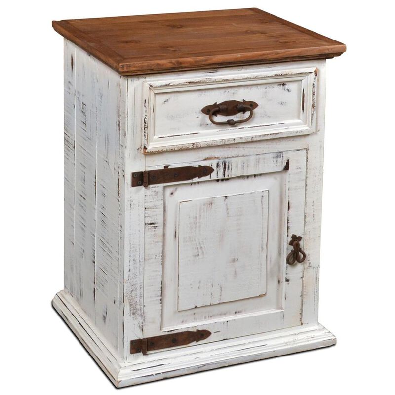 Crafters and Weavers Set of 2 Montclare 1 Door / 1 Drawer Nightstand