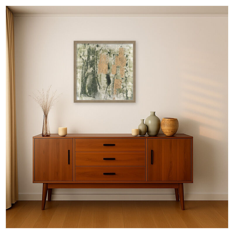 Grange I by June Erica Vess Framed Canvas Wall Art image number 4