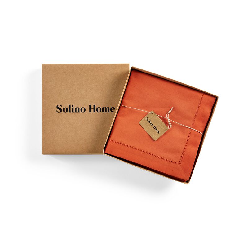 Cotton Linen Tablecloth - Cotton Linen Hemstitch image number 3