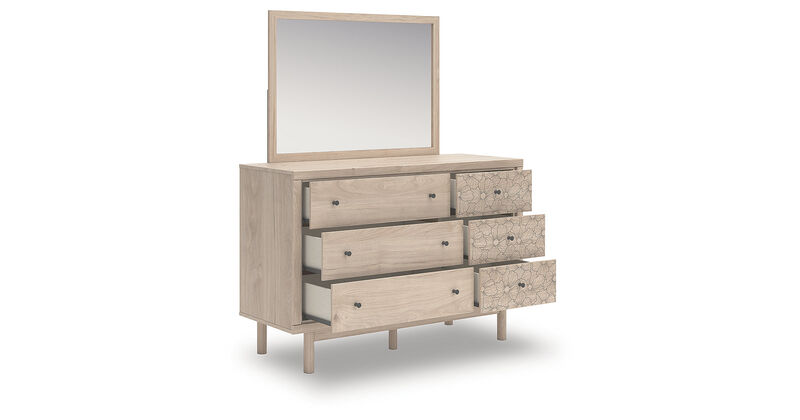 Shapella Dresser and Mirror image number 4