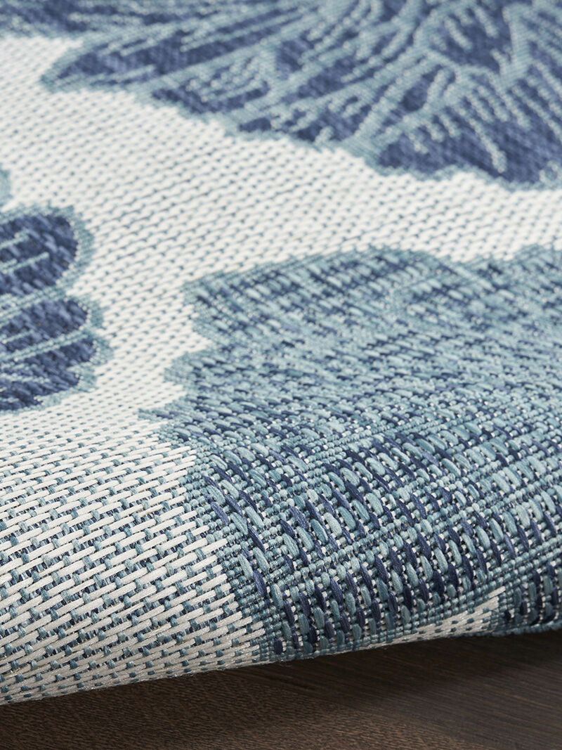 Garden Oasis GOA04 Blue 9' x 12' Rug