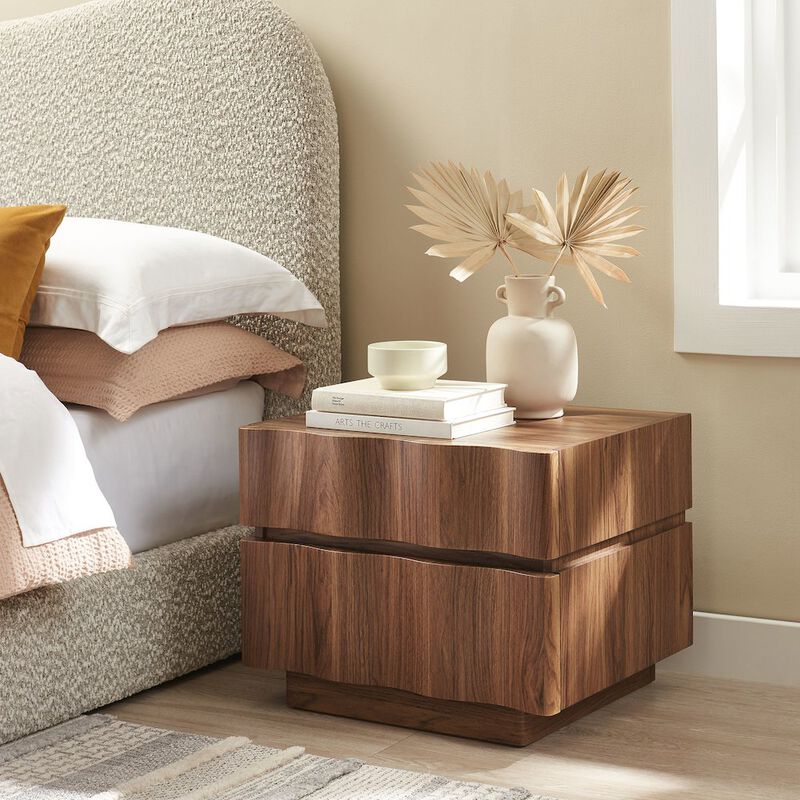 Isola 2 Drawer Nightstand image number 7