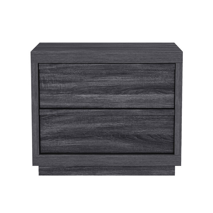 Navis 26" Nightstand in Gray (2-Drawer)